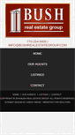 Mobile Screenshot of bushrealestategroup.com