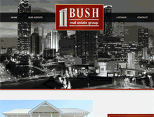 Tablet Screenshot of bushrealestategroup.com